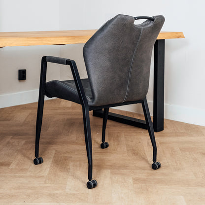 Eetkamerstoel Point | Zorro Antraciet