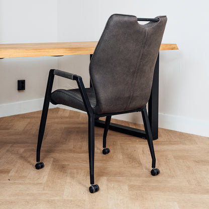 Eetkamerstoel Olympic | Zorro Antraciet