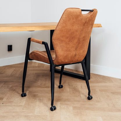 Eetkamerstoel Olympic | Zorro Cognac