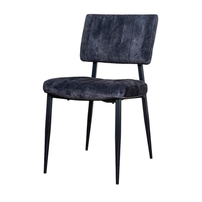 Eetkamerstoel Ivan | Antraciet Velvet