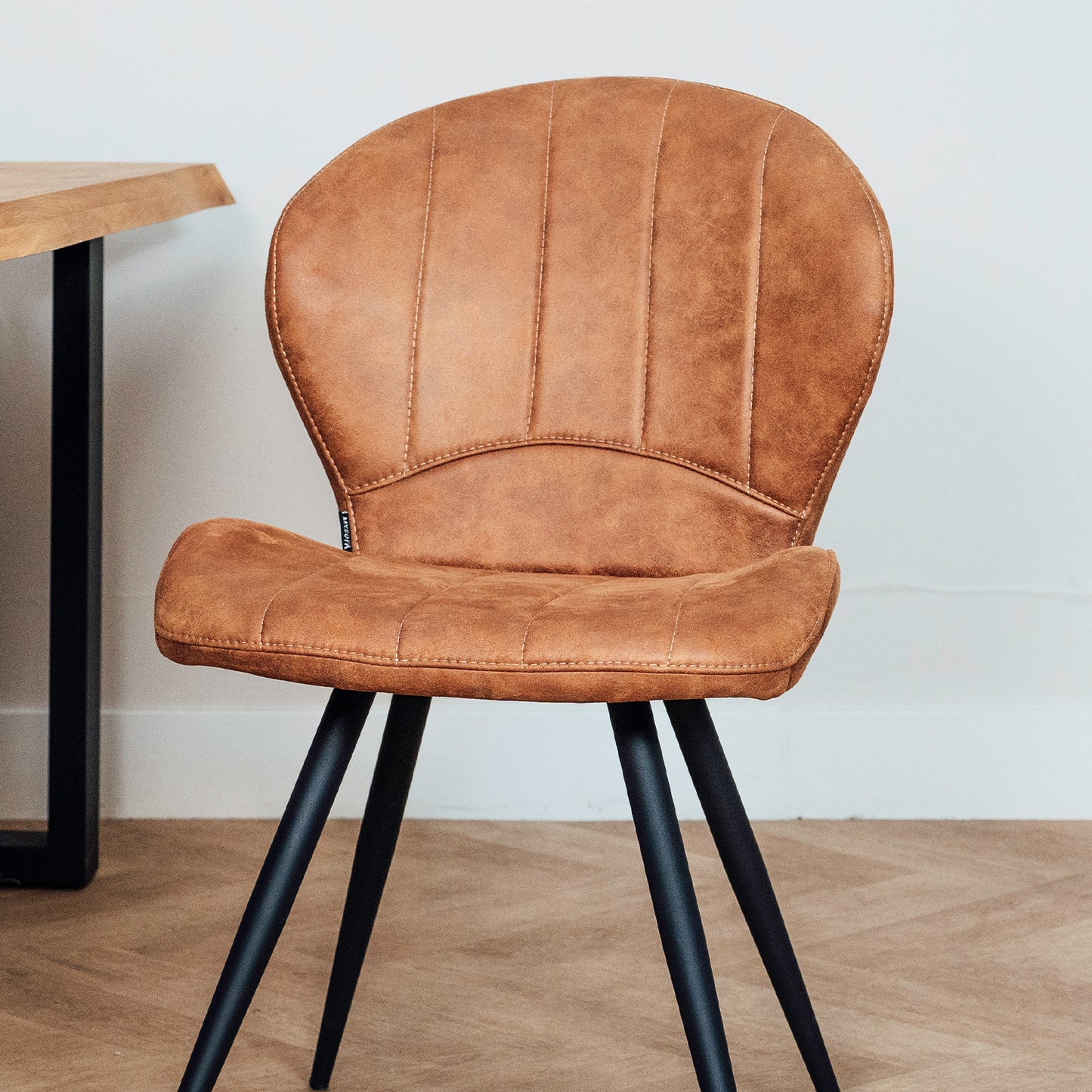 Eetkamerstoel Magic | Softyl Cognac