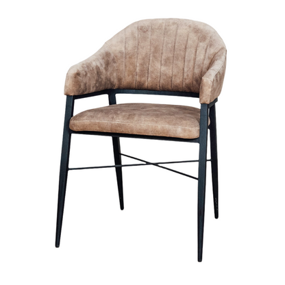 Eetkamerstoel Saar | Taupe Velvet