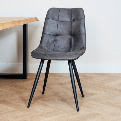 Eetkamerstoel Peak | Antraciet