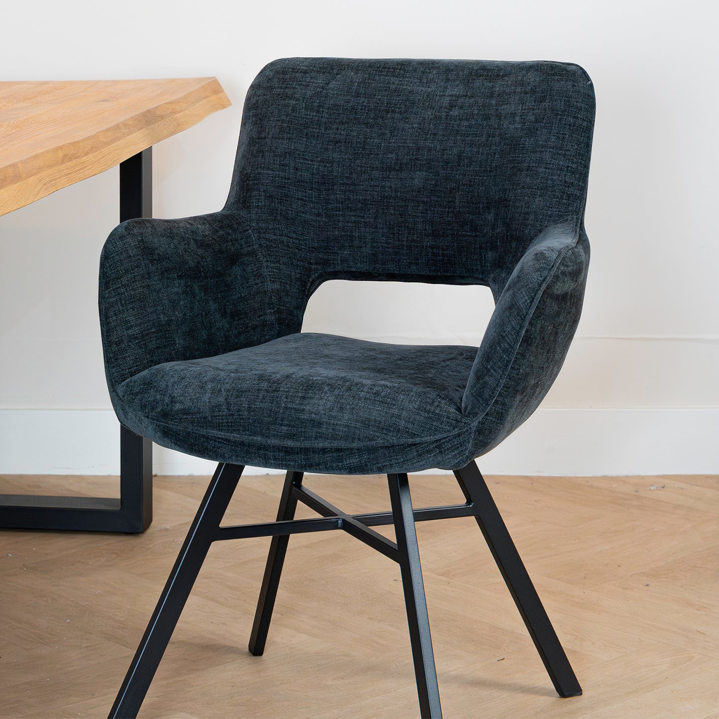 Eetkamerstoel Mercury | Miami Black