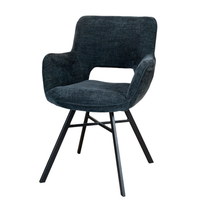 Eetkamerstoel Mercury | Miami Black