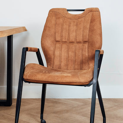 Eetkamerstoel Olympic | Zorro Cognac