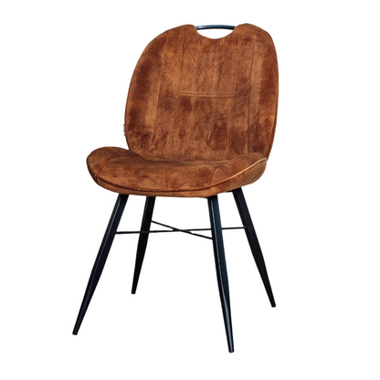 Eetkamerstoel Austin | Cognac Velvet