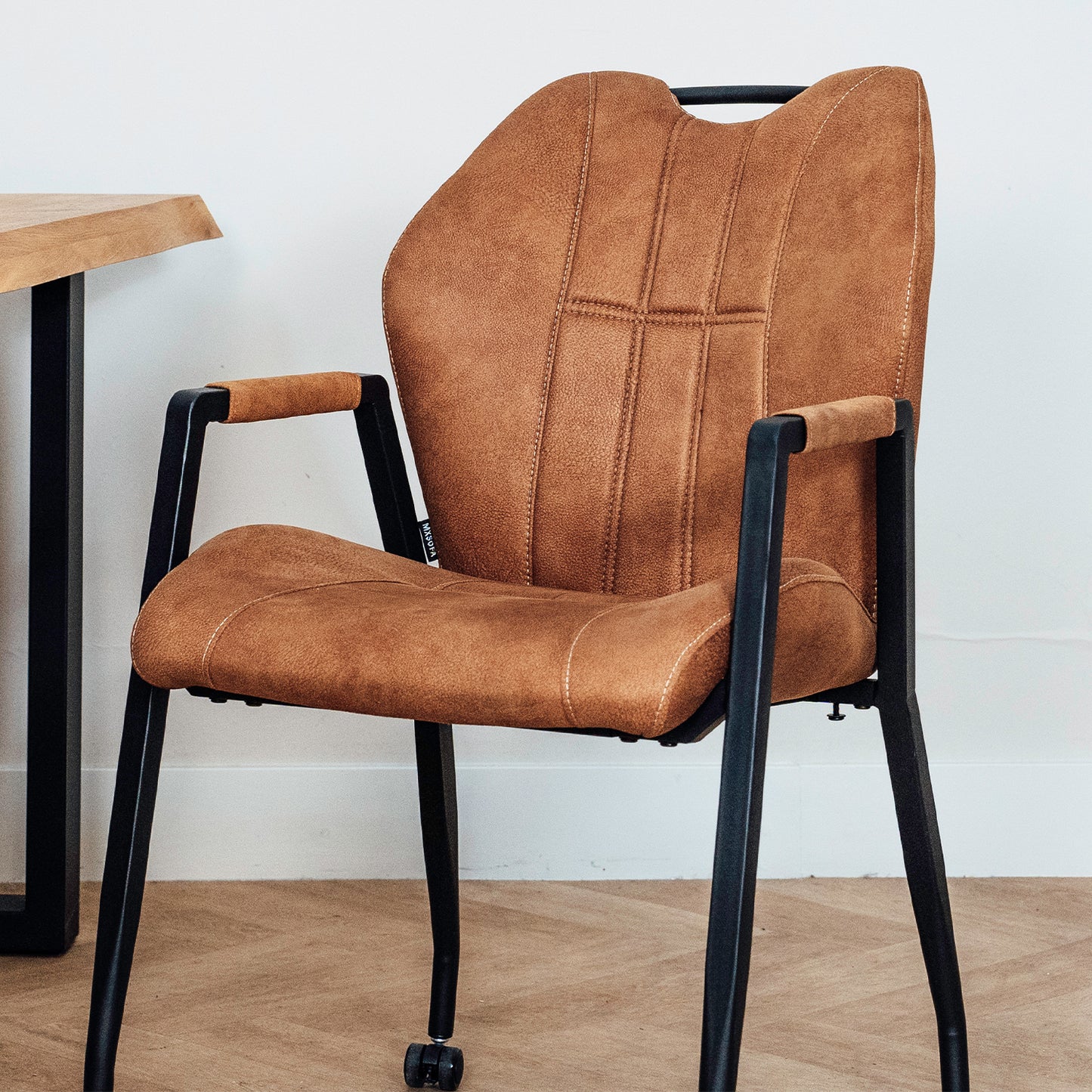 Eetkamerstoel Point | Zorro Cognac