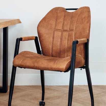 Eetkamerstoel Point | Zorro Cognac