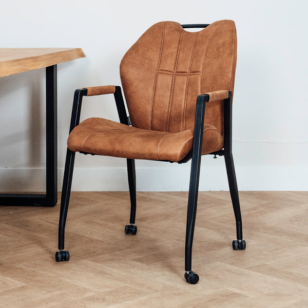 Eetkamerstoel Point | Zorro Cognac