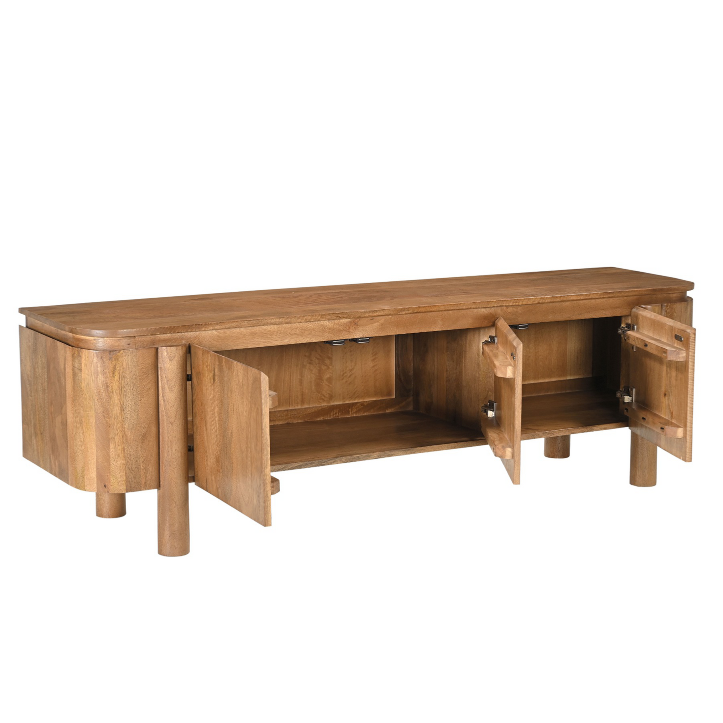 Tv-meubel Salano | Naturel Mangohout