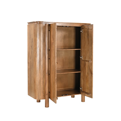 Opbergkast Salano | Naturel Mangohout