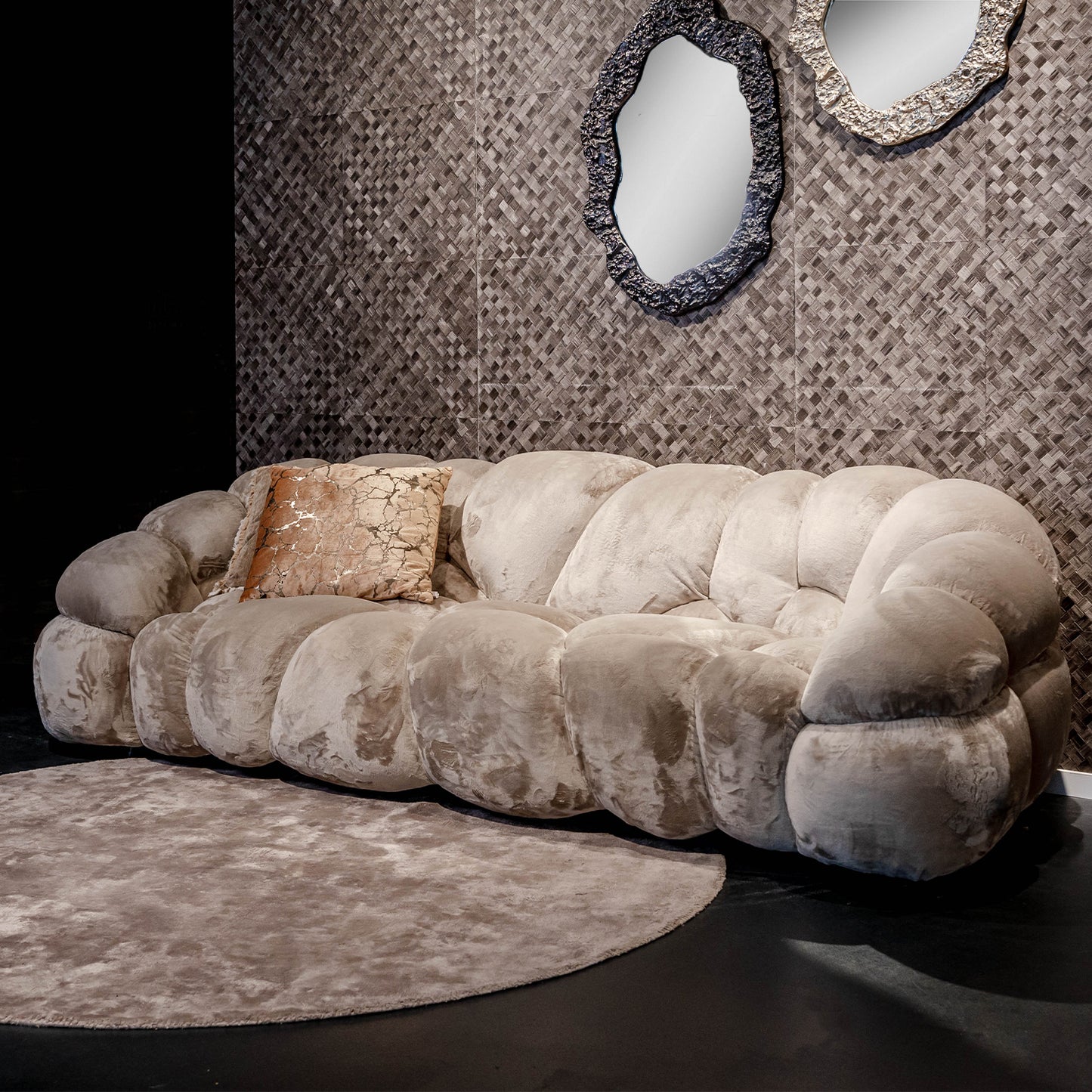 Bank Nubibus | Beige Stof