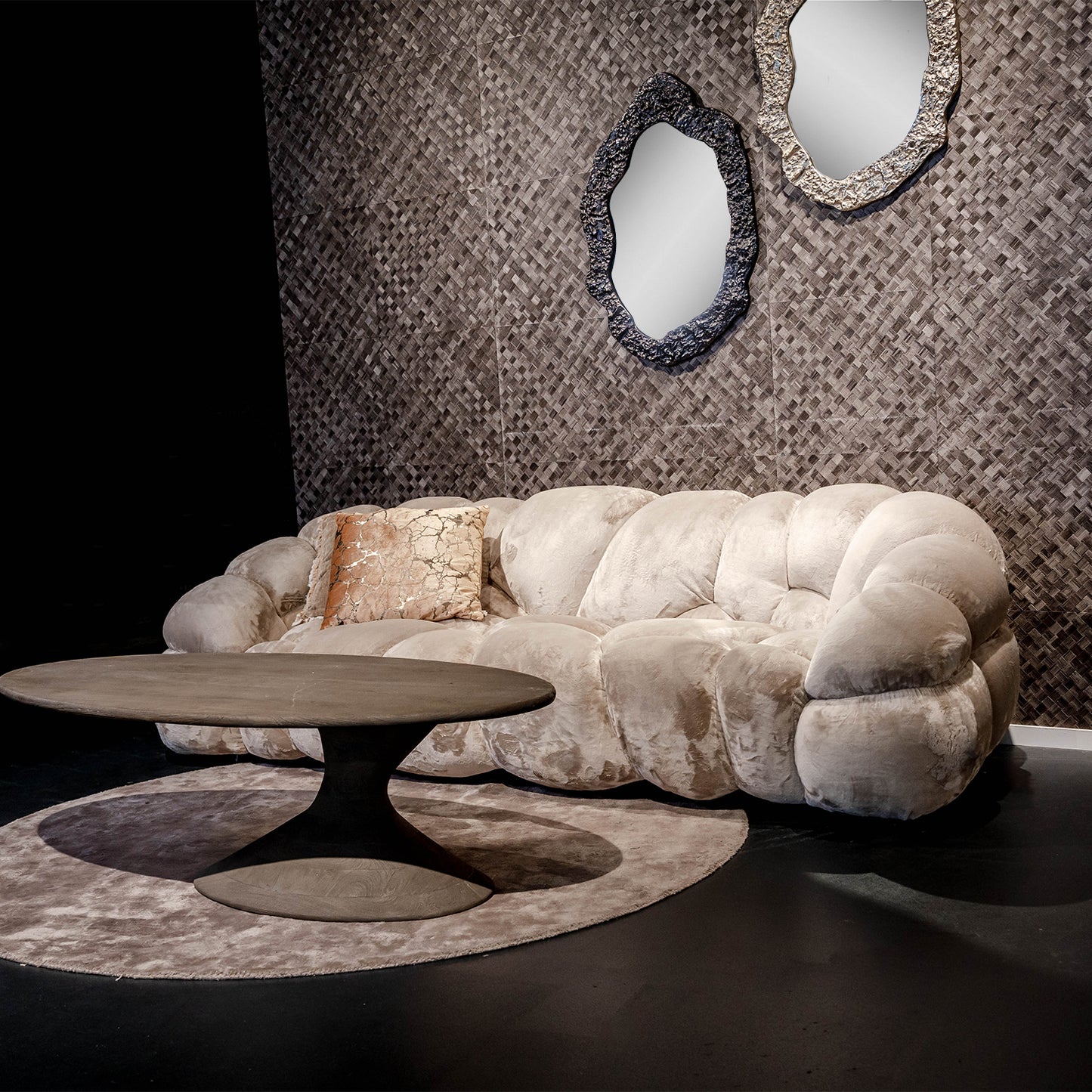 Bank Nubibus | Beige Stof