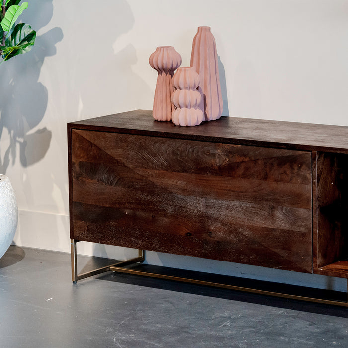 TV-Meubel Onyx | Bruin Mangohout