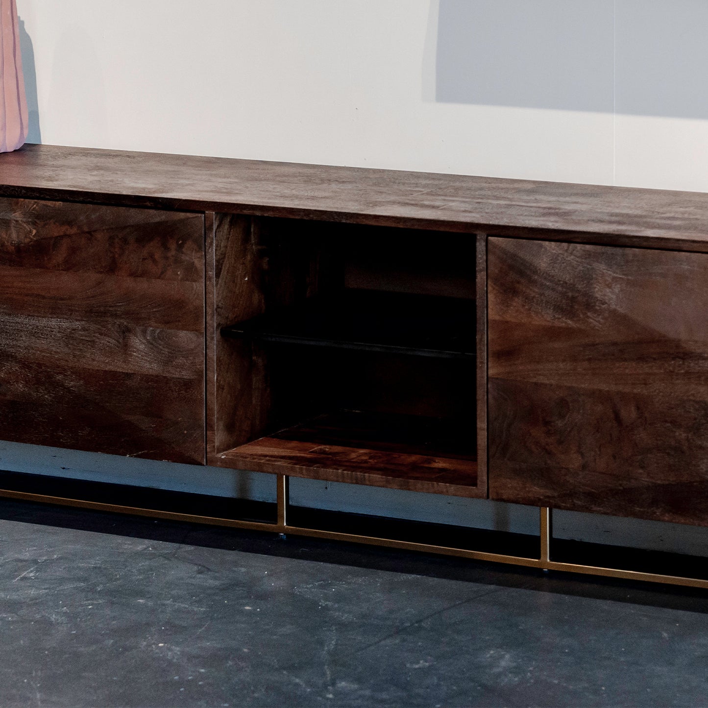 TV-Meubel Onyx | Bruin Mangohout