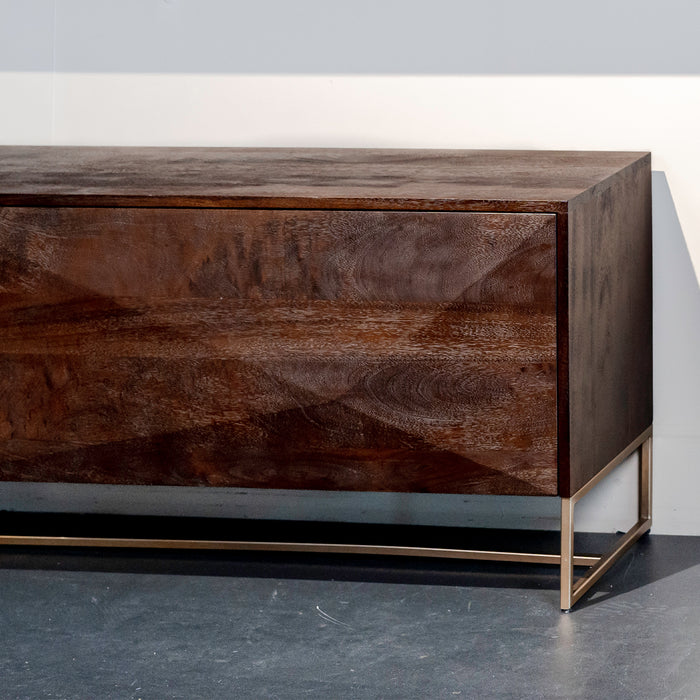 TV-Meubel Onyx | Bruin Mangohout