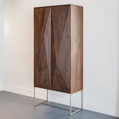 Opbergkast Onyx | Bruin Mangohout