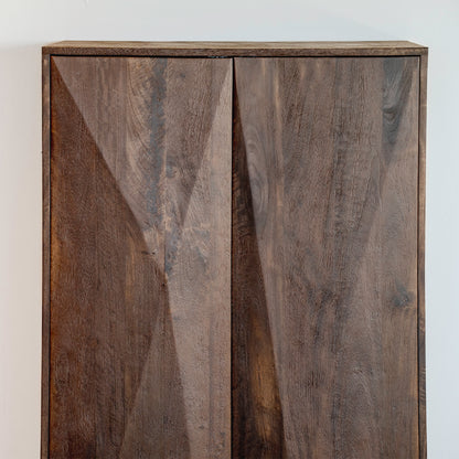 Opbergkast Onyx | Bruin Mangohout