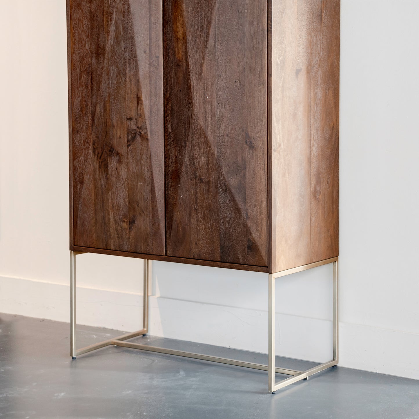 Opbergkast Onyx | Bruin Mangohout