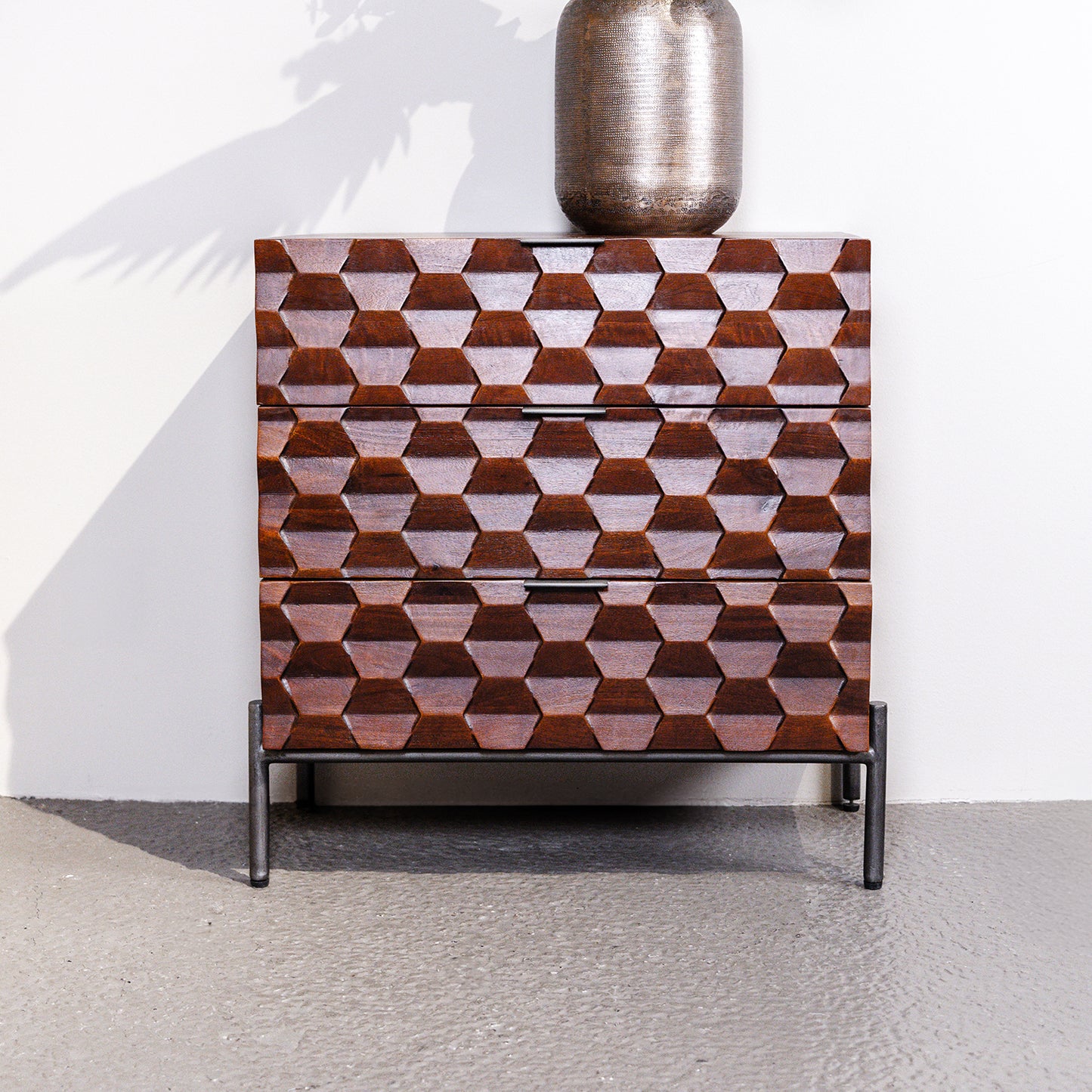 Ladekast Paola | Mahonie Mangohout