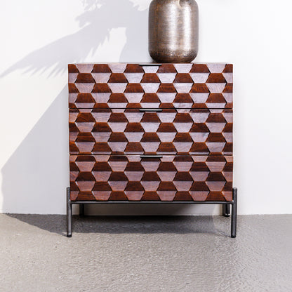 Ladekast Paola | Mahonie Mangohout