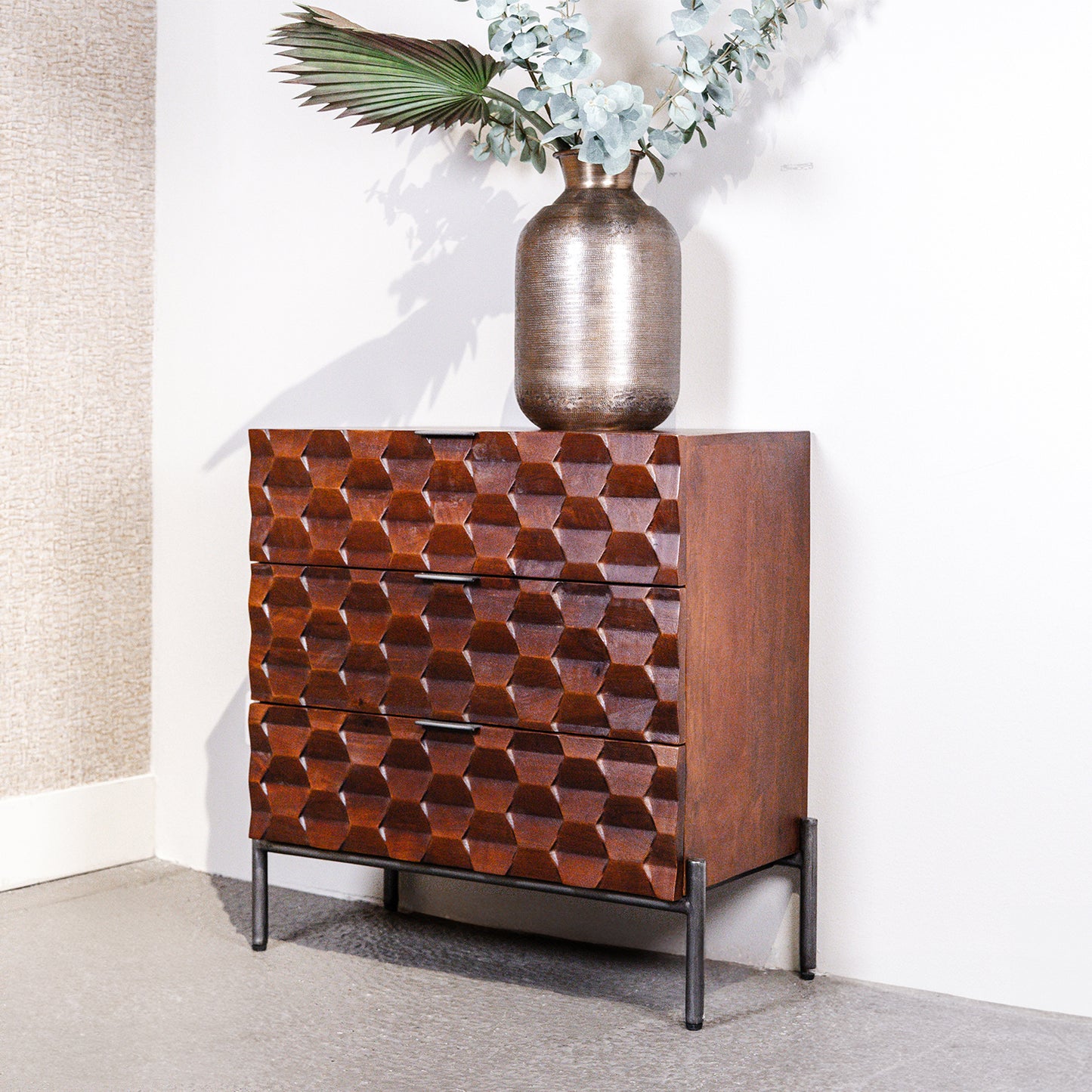 Ladekast Paola | Mahonie Mangohout