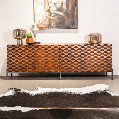 Dressoir Paola | Mahonie Mangohout