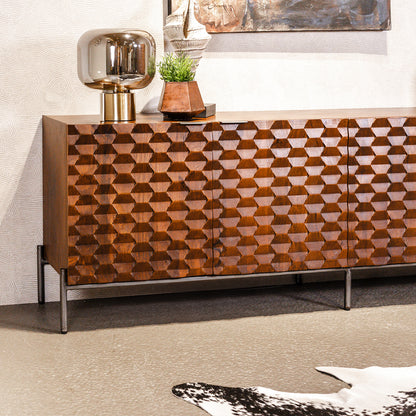 Dressoir Paola | Mahonie Mangohout