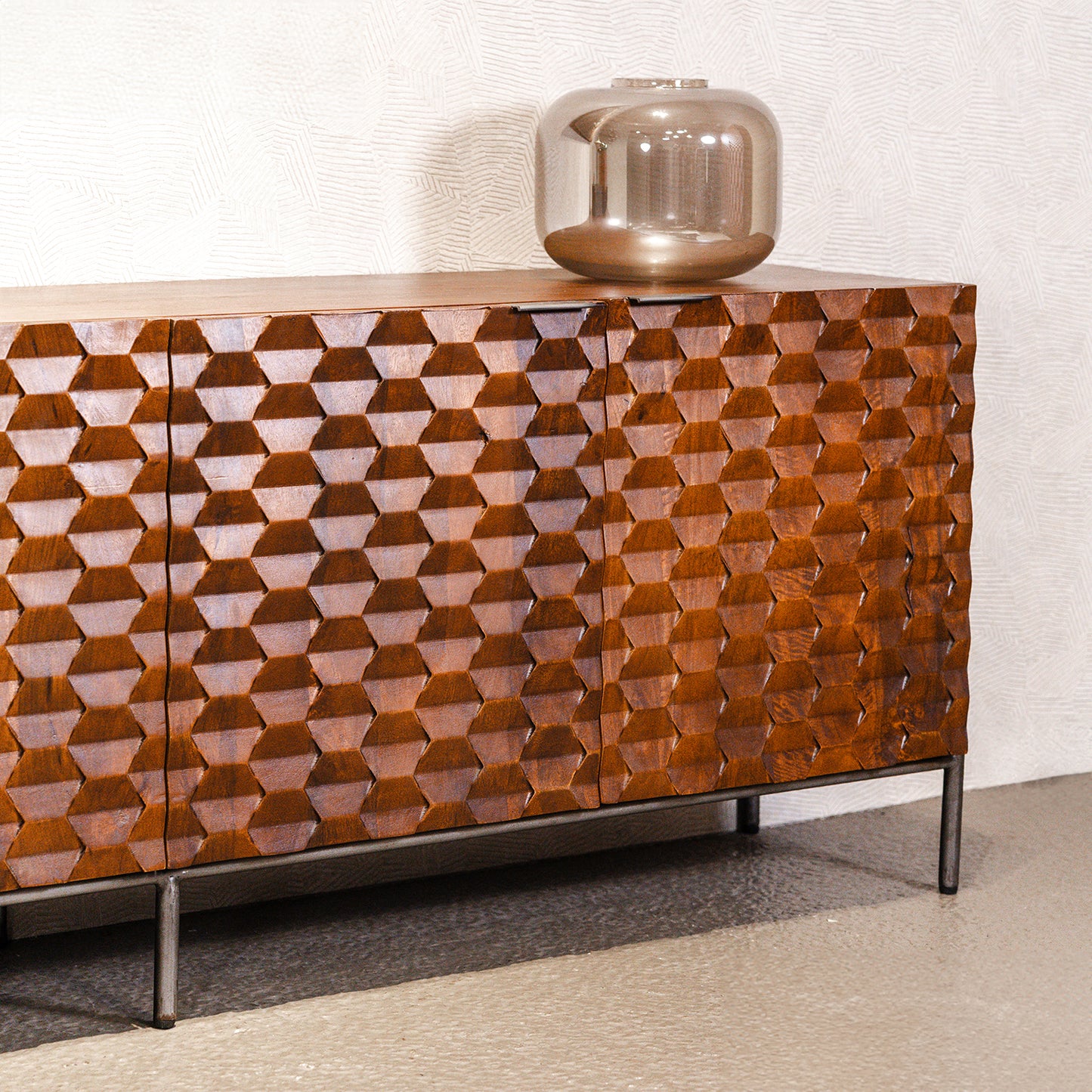 Dressoir Paola | Mahonie Mangohout