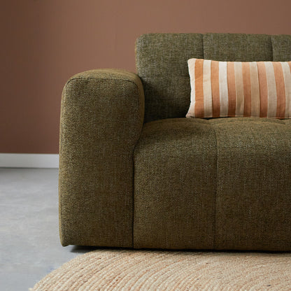 Hoekbank Wave | Groen Stof