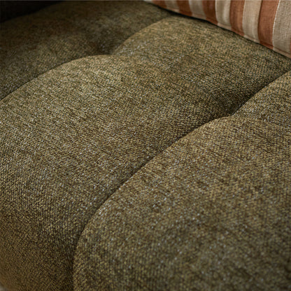 Hoekbank Wave | Groen Stof