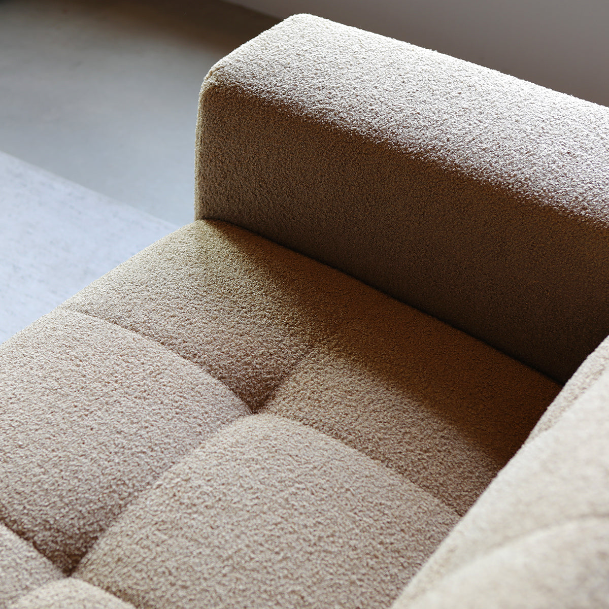 Hoekbank Wave | Beige Stof