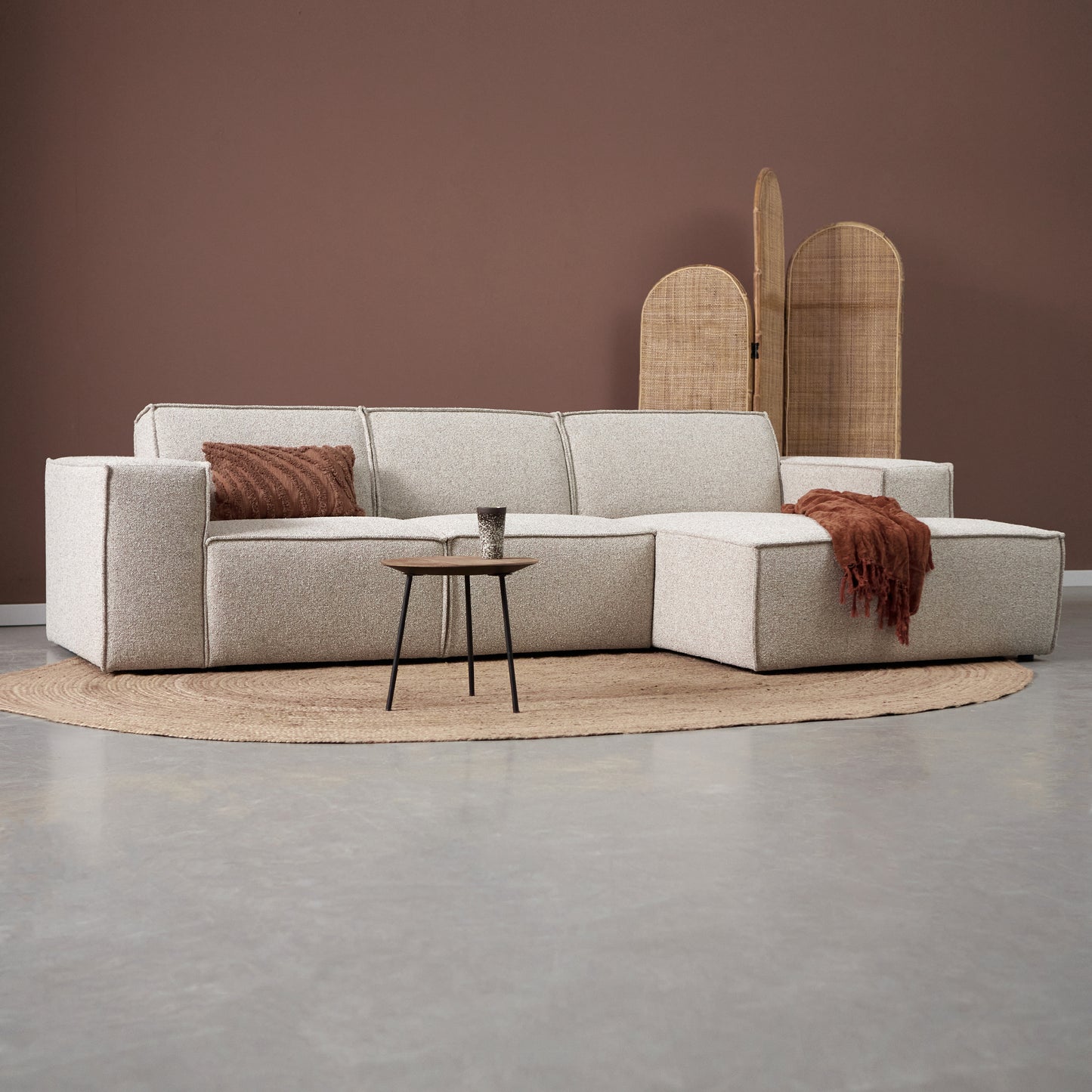 Hoekbank Play | Serenity 03 | Beige Stof