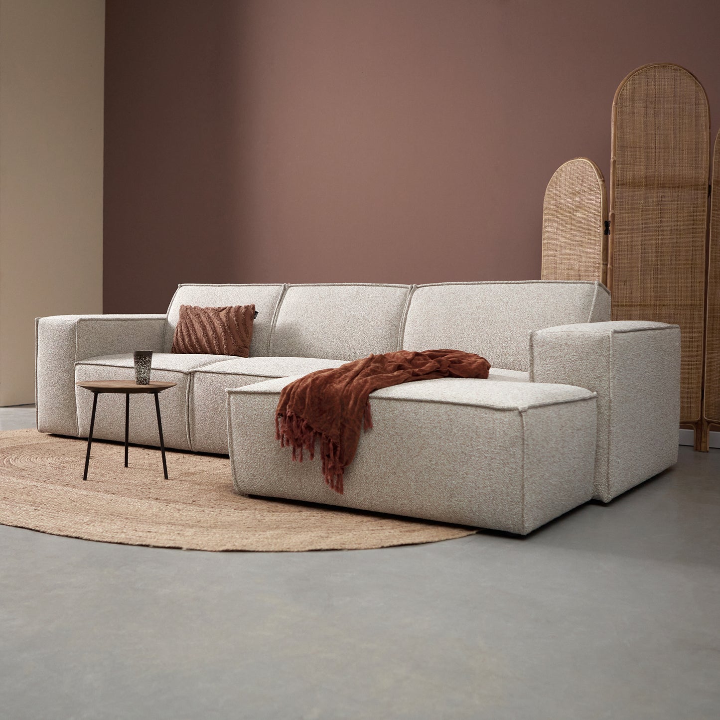 Hoekbank Play | Serenity 03 | Beige Stof