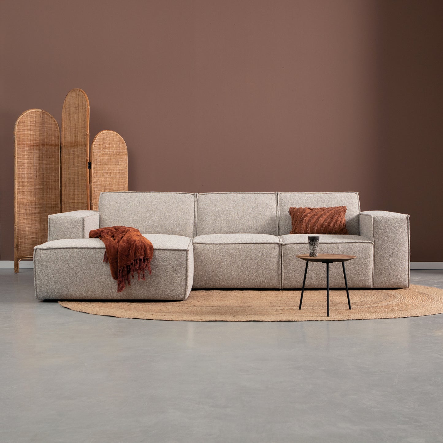 Hoekbank Play | Serenity 03 | Beige Stof
