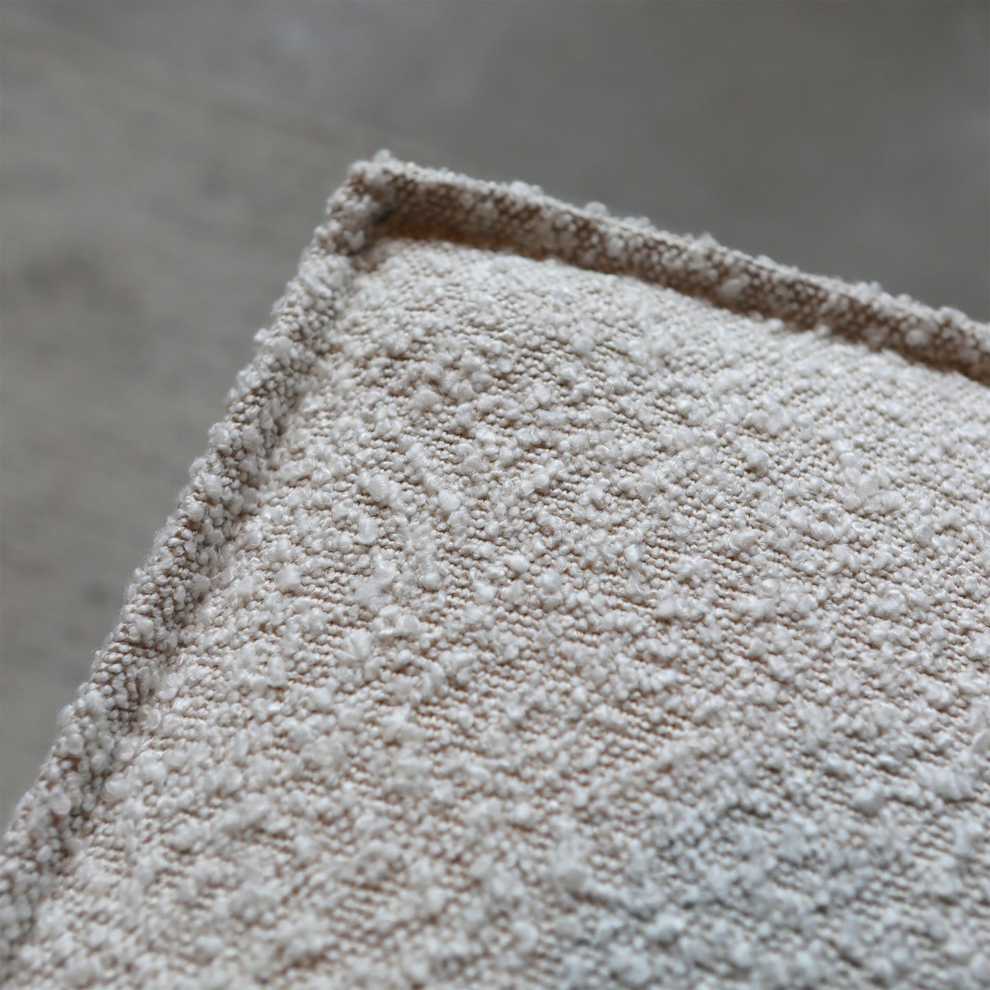 Hoekbank Enzo | Naturel Bouclé