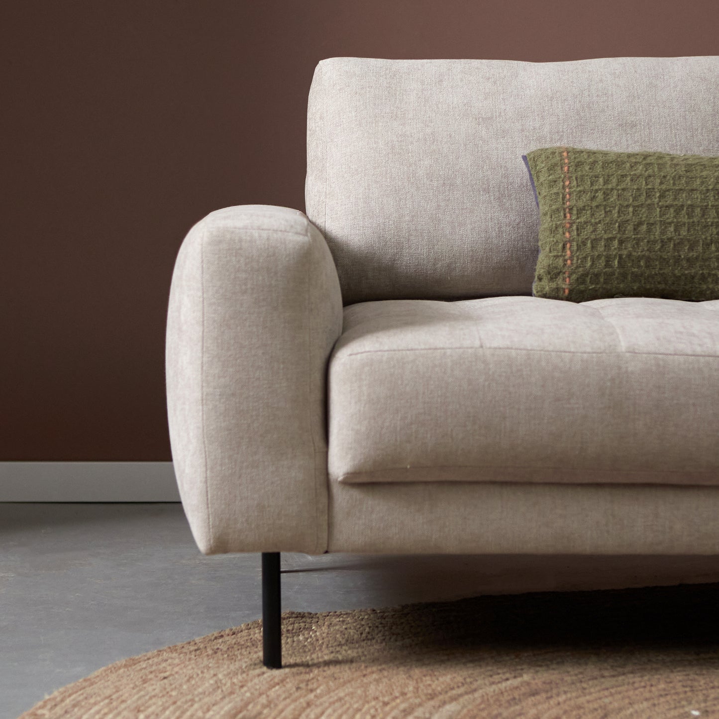 Hoekbank Oreo | Tesla 2003 | Beige Linnen