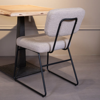 Eetkamerstoel Padola | Beige Stof