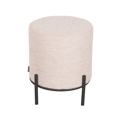 Poef Troy | 43 cm | Naturel Bouclé