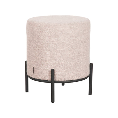 Poef Troy | 43 cm | Naturel Bouclé