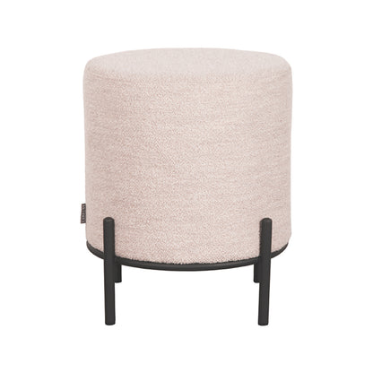 Poef Troy | 43 cm | Naturel Bouclé