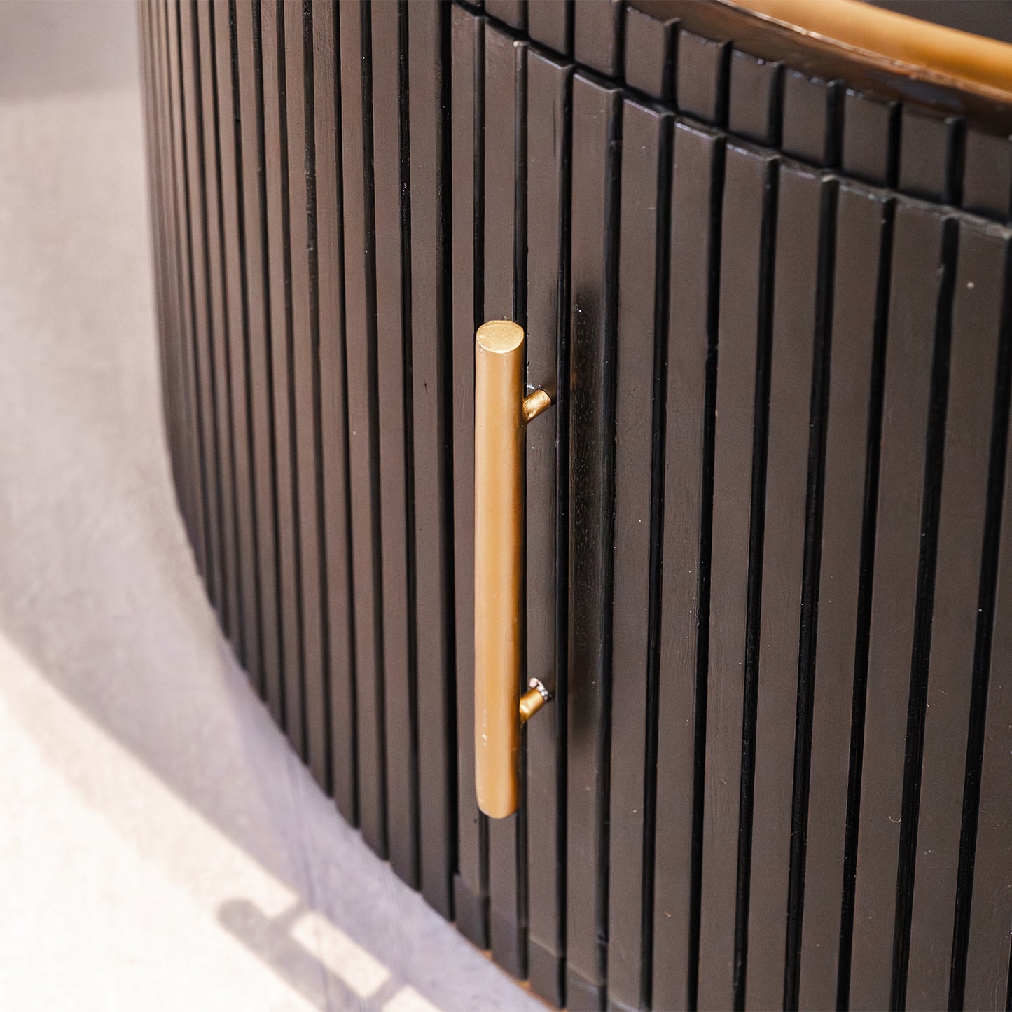 Salontafel Rivello | Zwart Mangohout