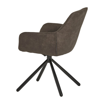 Eetkamerstoel Rebel | Grijs Stof