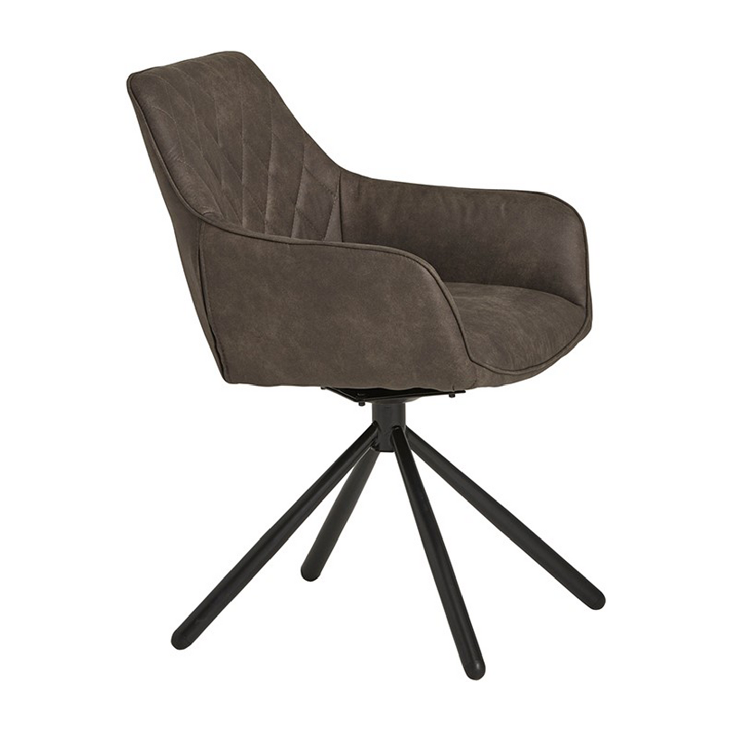 Eetkamerstoel Rebel | Grijs Stof