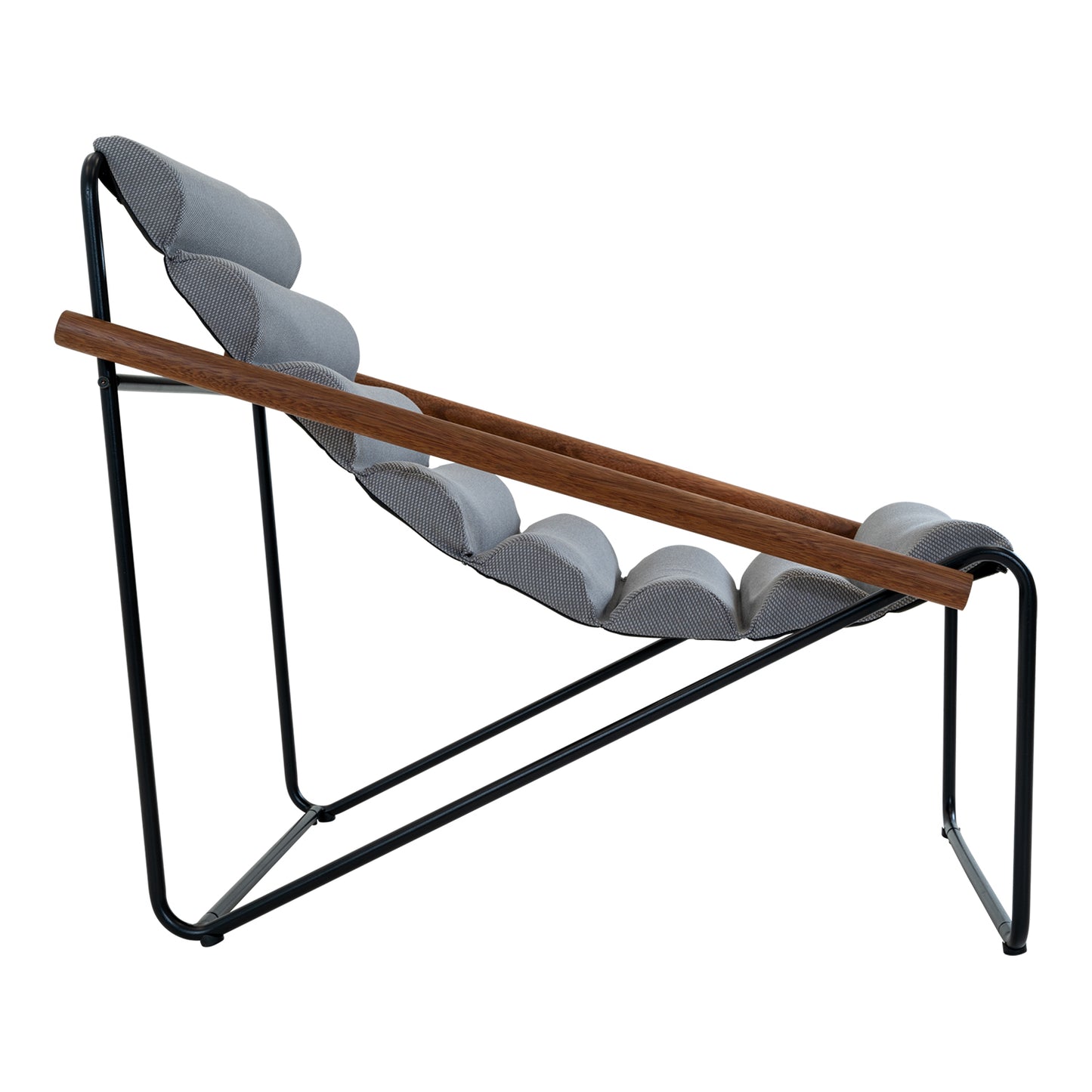 Loungestoel Miami | Antraciet