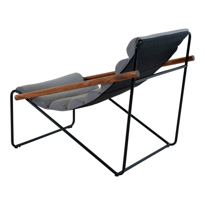 Loungestoel Miami | Antraciet