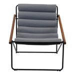 Loungestoel Miami | Antraciet