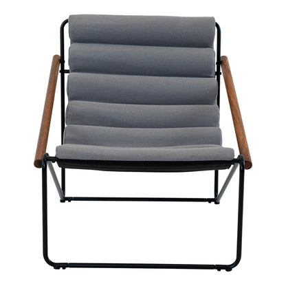 Loungestoel Miami | Antraciet