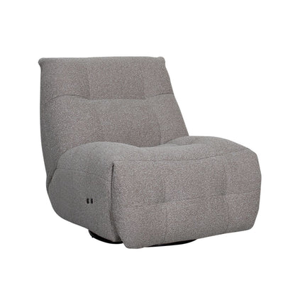 Fauteuil Relax & Recharge | Mushroom Bouclé